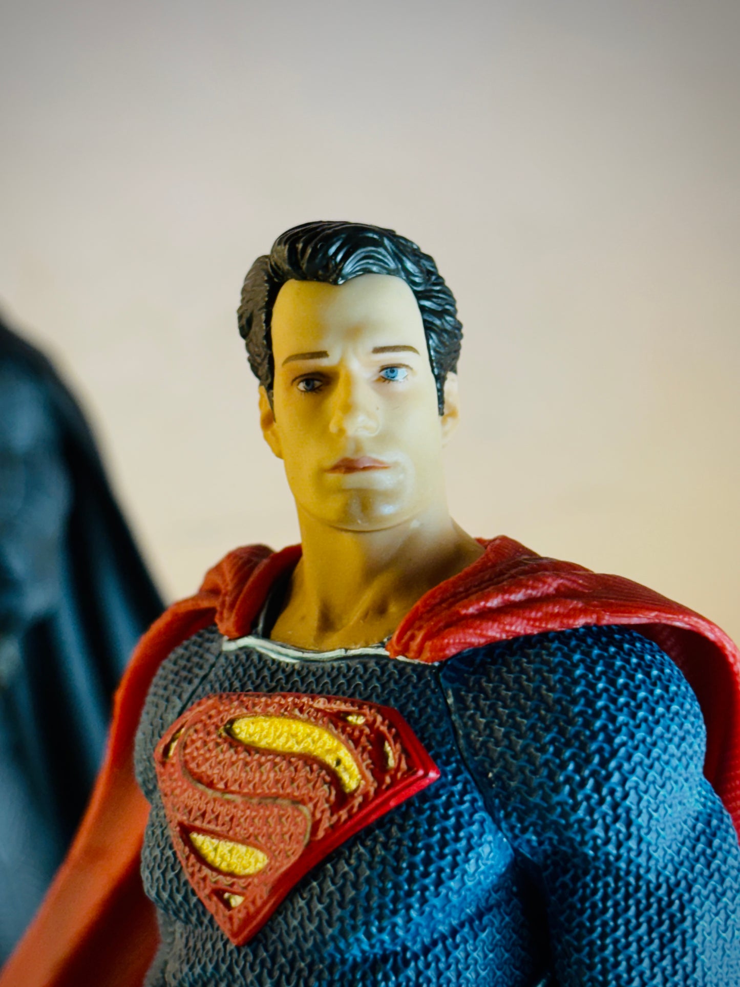 20 cm Superman Action Figure with LED Base – Man of Steel Collectible | DC Multiverse Hero Toy