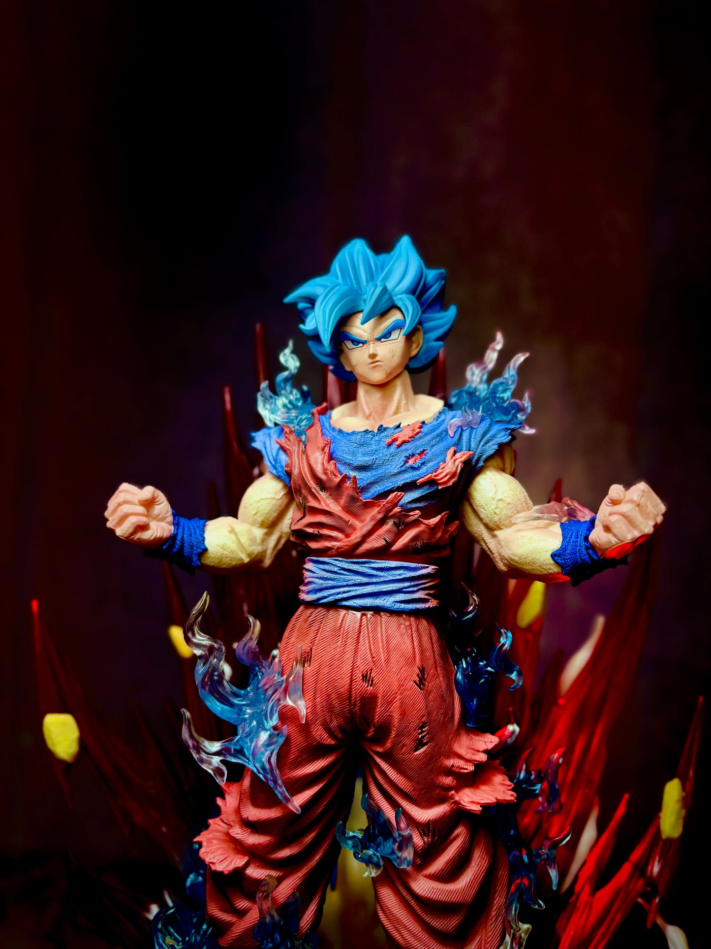 Super Saiyan Blue Goku Action Figure – 45cm Power Surge Edition