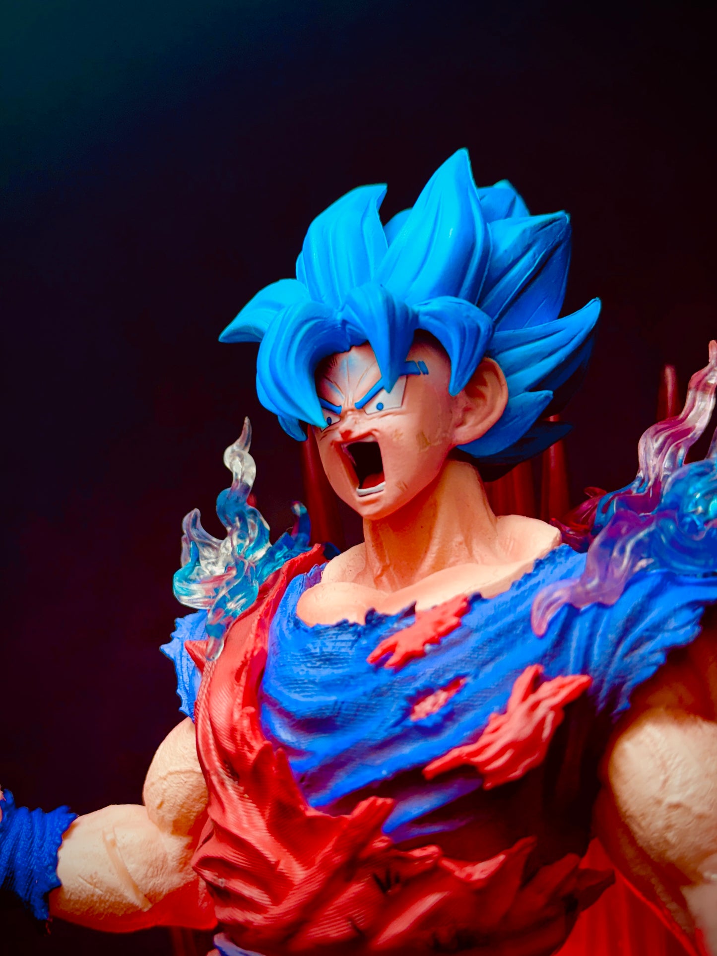 Super Saiyan Blue Goku Action Figure – 45cm Power Surge Edition