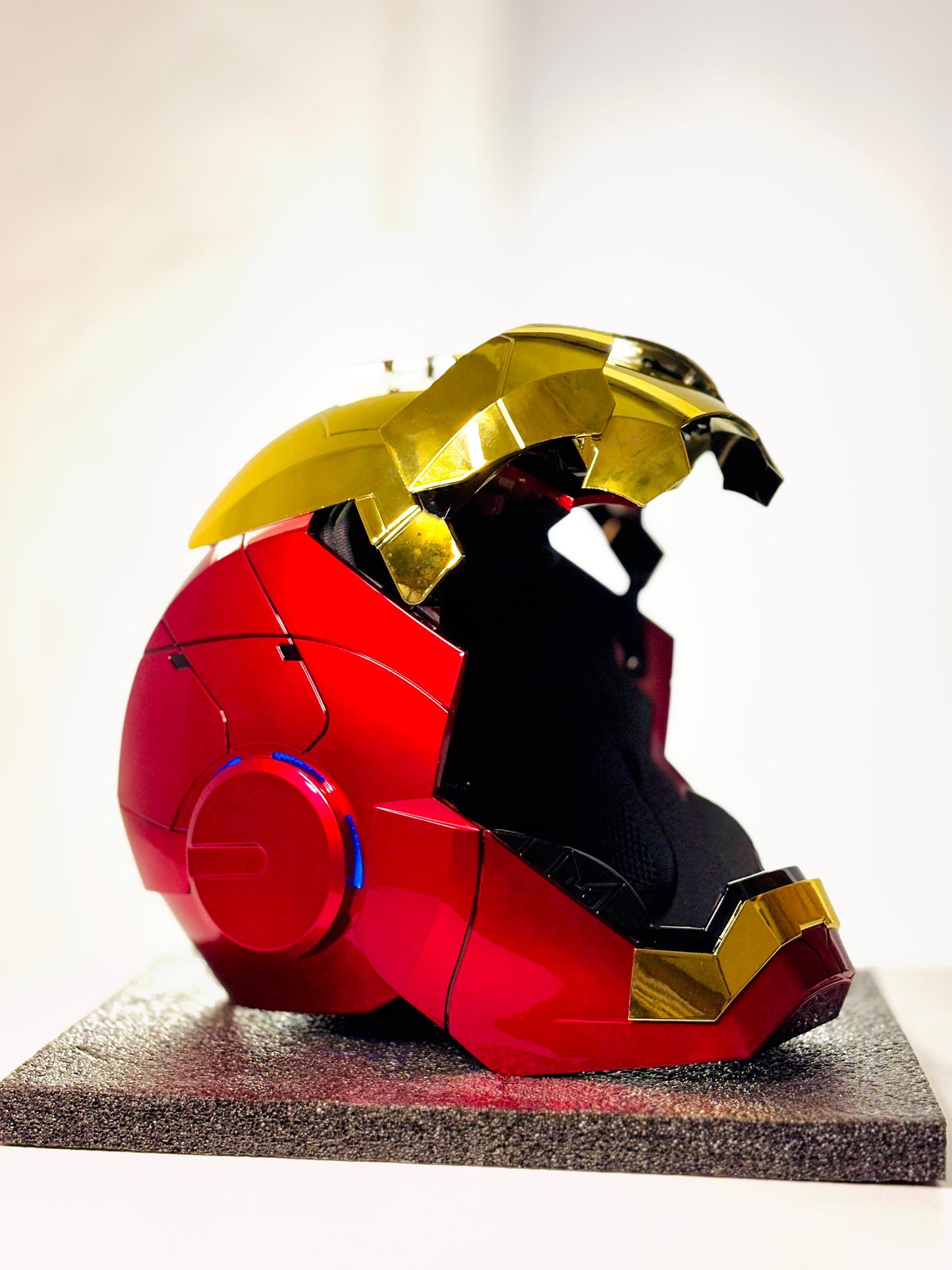 Iron Man Mark 5 Advanced Wearable Helmet by Autoking – Voice, Touch & Remote Controlled | Premium Marvel Collectible