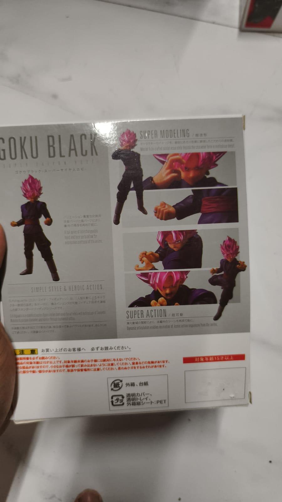 DBZ Goku Black 15cm Rose Edition Action Figure