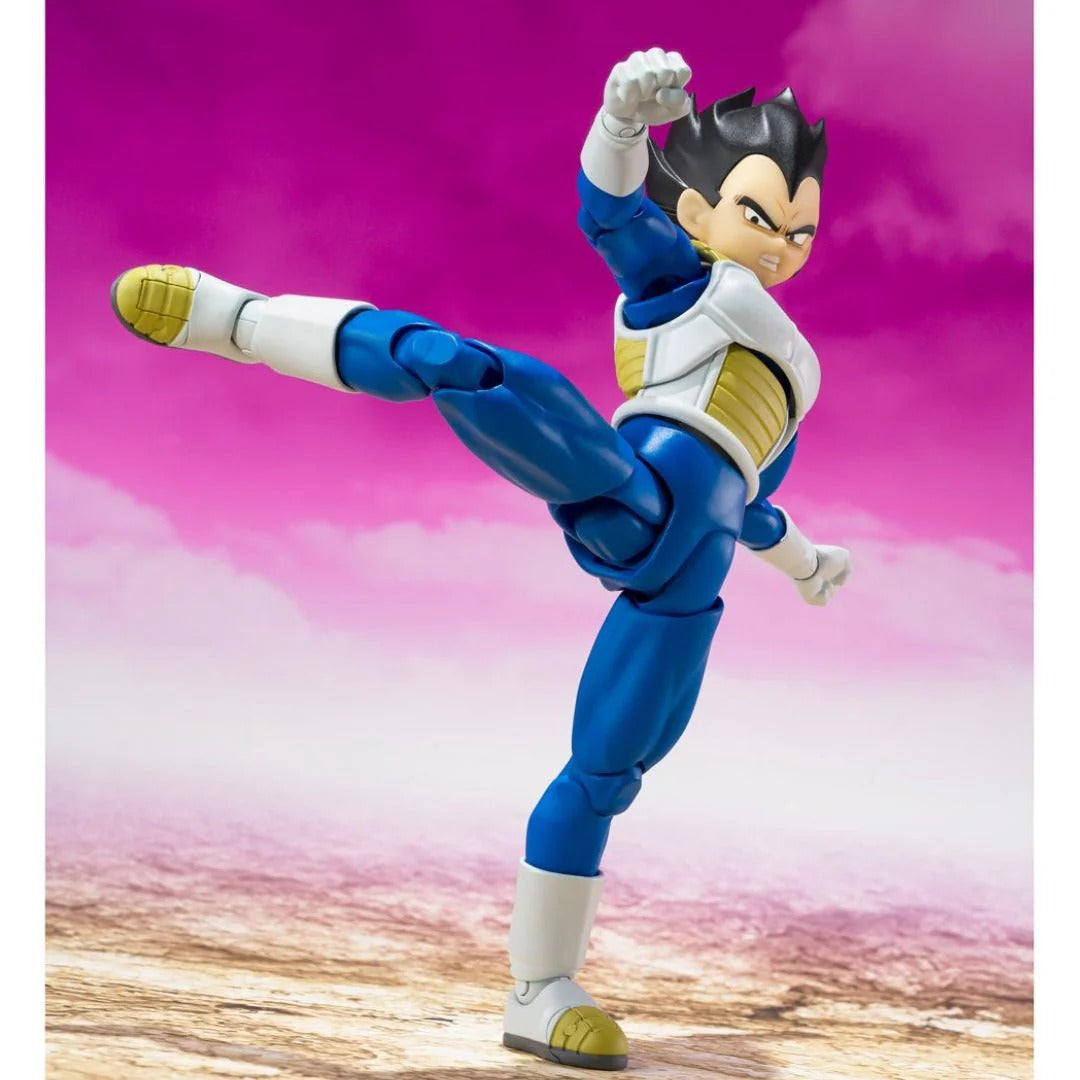 S.H.Figuarts Vegeta Daima Figure – Official Tamashii Nations Dragon Ball Collectible