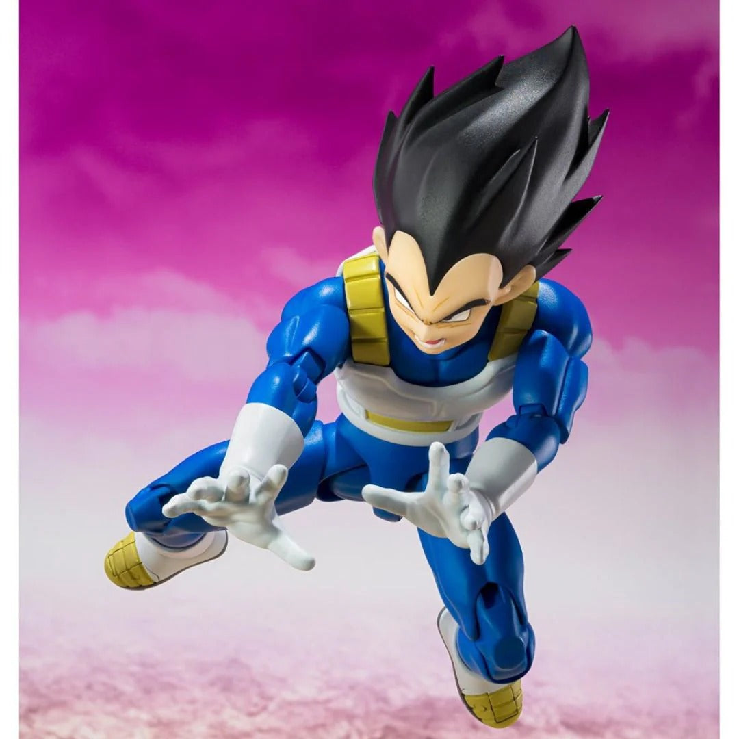 S.H.Figuarts Vegeta Daima Figure – Official Tamashii Nations Dragon Ball Collectible
