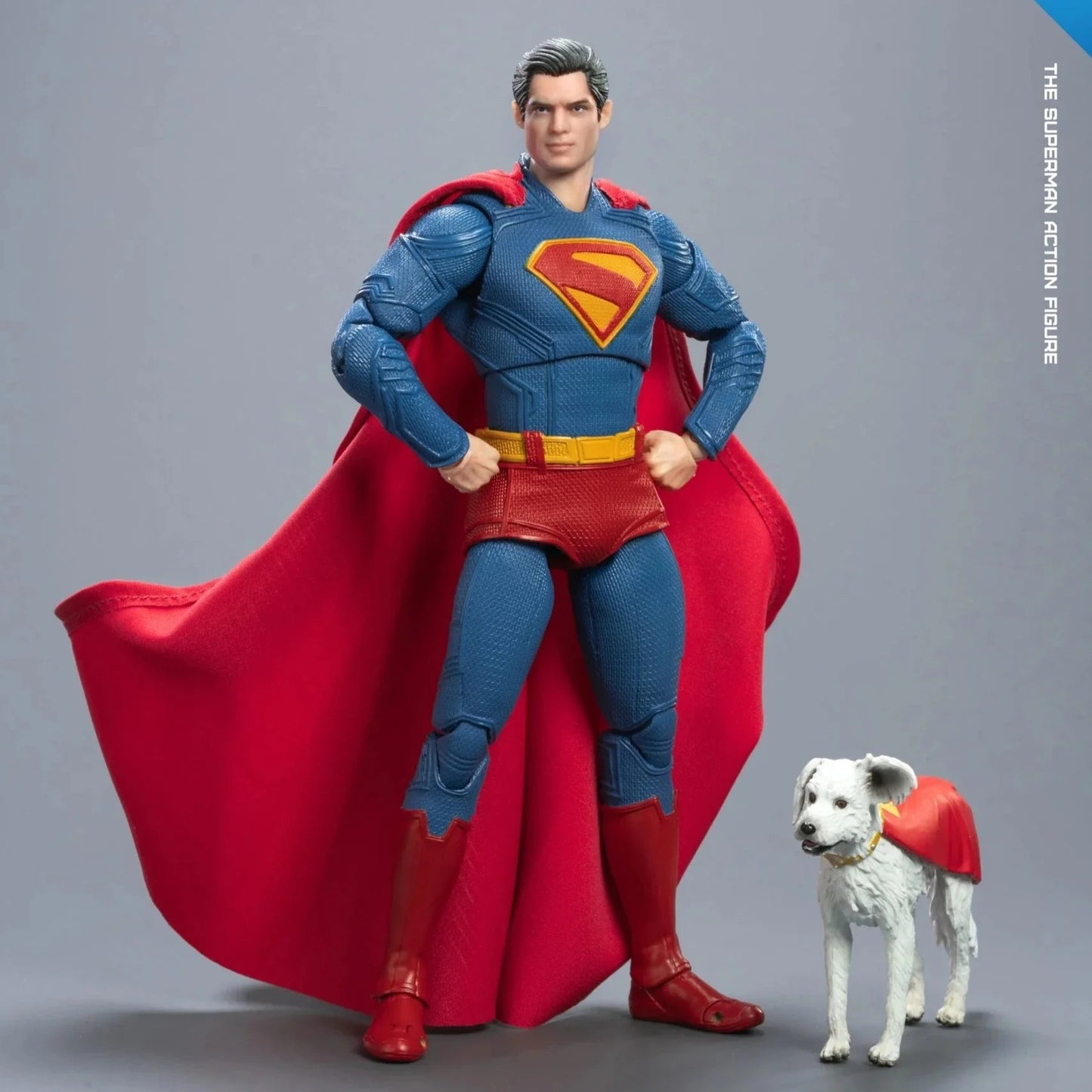 FondJoy Superman 1/9 Scale Deluxe Edition Action Figure – Premium DC Collectible with Krypto Figures