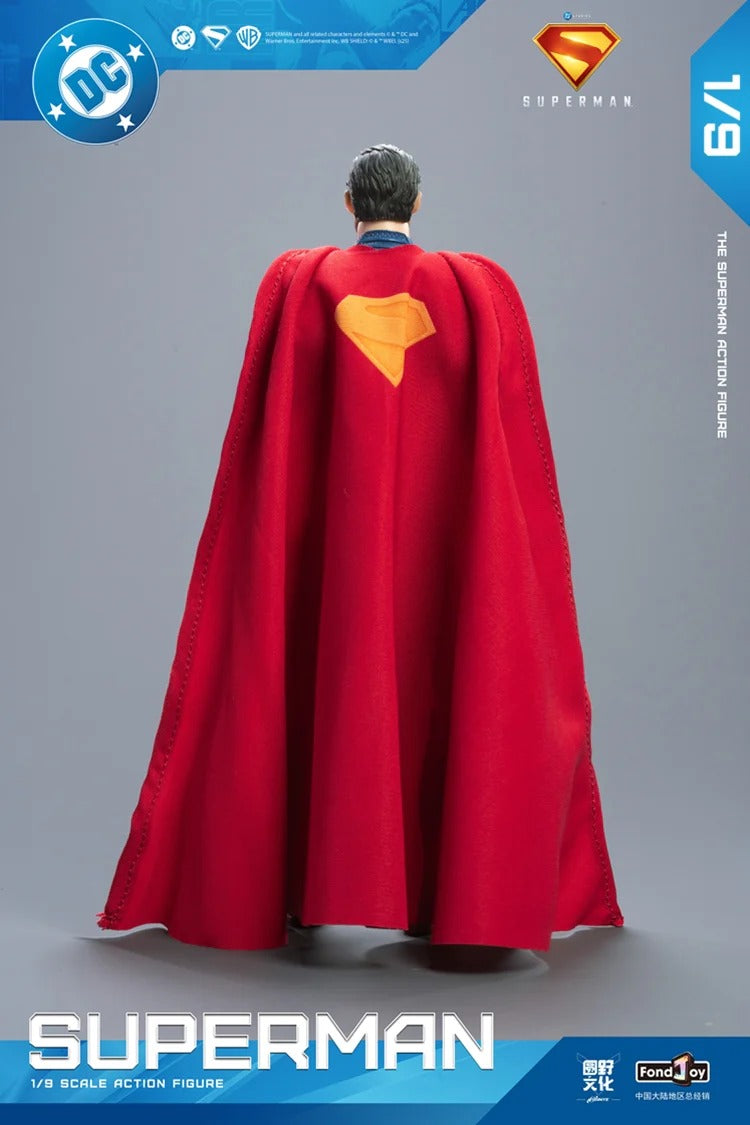 FondJoy Superman 1/9 Scale Deluxe Edition Action Figure – Premium DC Collectible with Krypto Figures