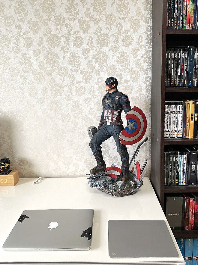 Captain America 40cm Premium Action Figure – Heroic Collectible