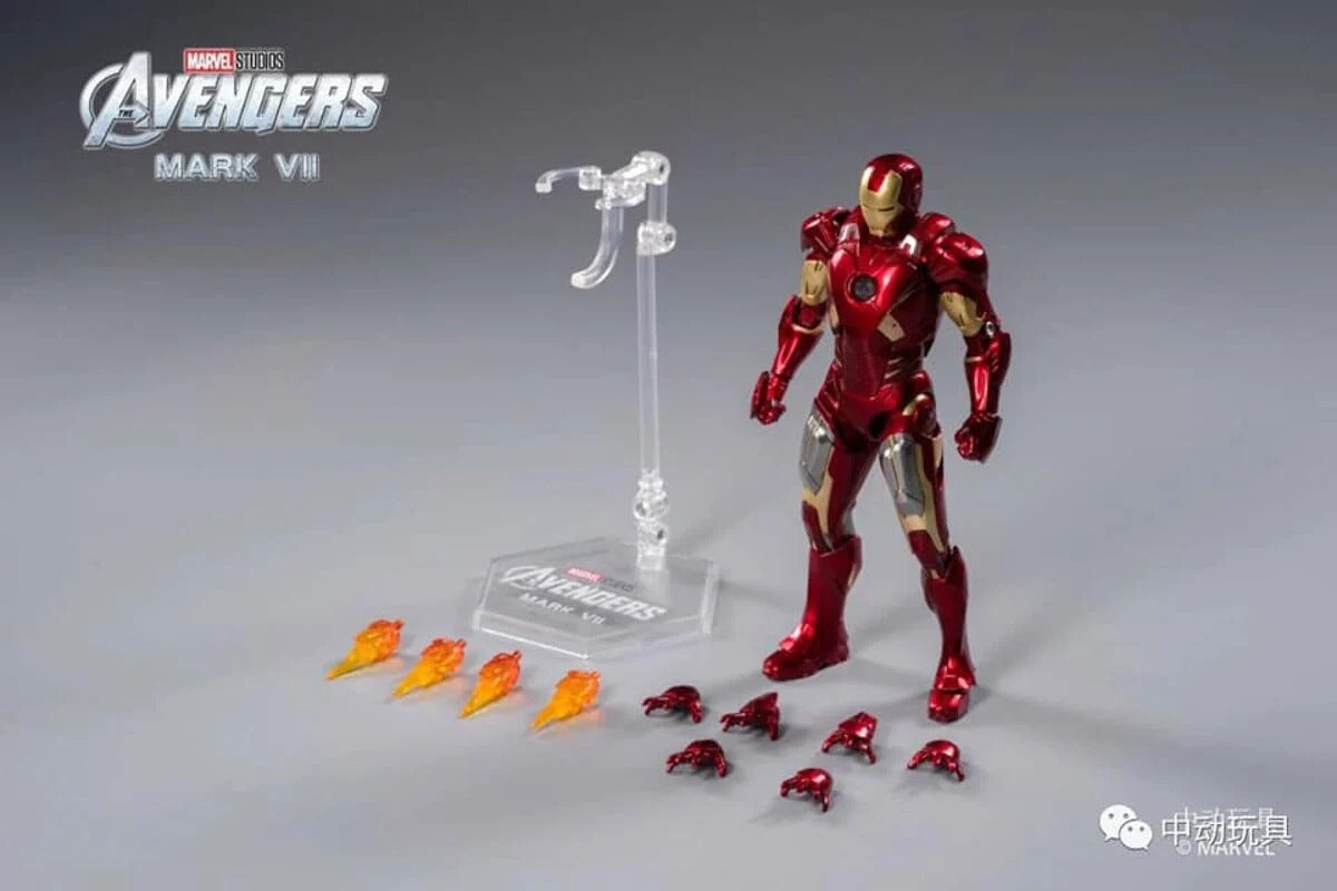 ZD Toys Iron Man Mark 7 (VII)Action Figure ( No Light Up Function )