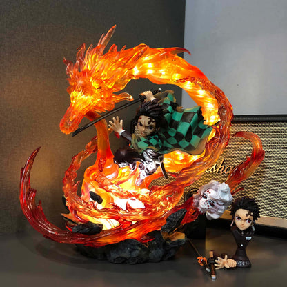 Demon Slayer : Tanjiro Kamado Dance of the Fire God - 30 cm Figure