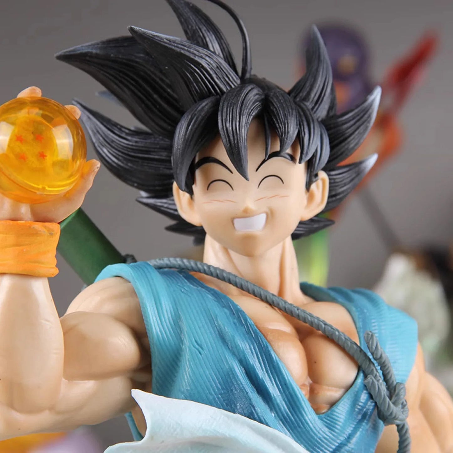 Dragon Ball Z Action Figure - Goku with Four Star Dragon Ball