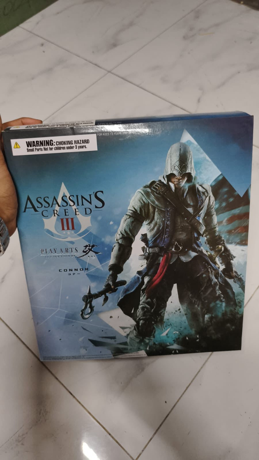 Play Arts Kai Assassin’s Creed III Connor Action Figure (26 cm) | Articulated Collector’s Edition