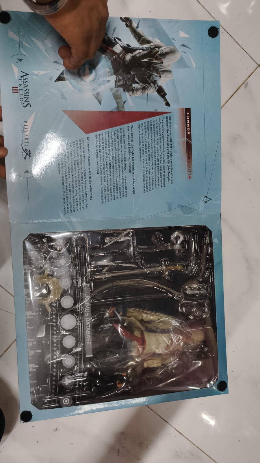 Play Arts Kai Assassin’s Creed III Connor Action Figure (26 cm) | Articulated Collector’s Edition