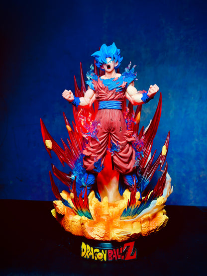 Super Saiyan Blue Goku Action Figure – 45cm Power Surge Edition