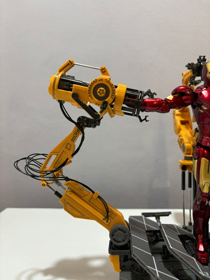 ZD Toys Iron Man Mark 4  With Suit-Up Gantry