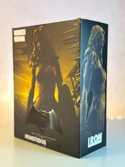 20 cm Wonder Woman Action Figure with Sword, Shield & LED Base – DC Justice League Hero Collectible