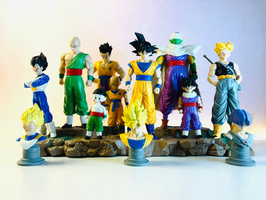 Dragon Ball Z Force Complete Action Figure Set – Collector's Edition (9 Heroes)