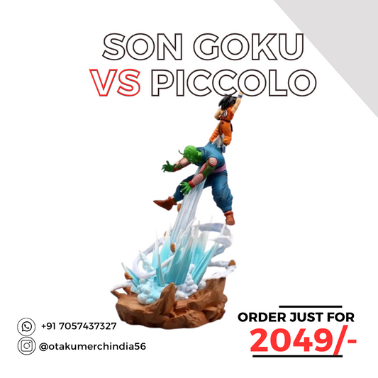 DBZ Son Goku vs Piccolo Lightup action figure