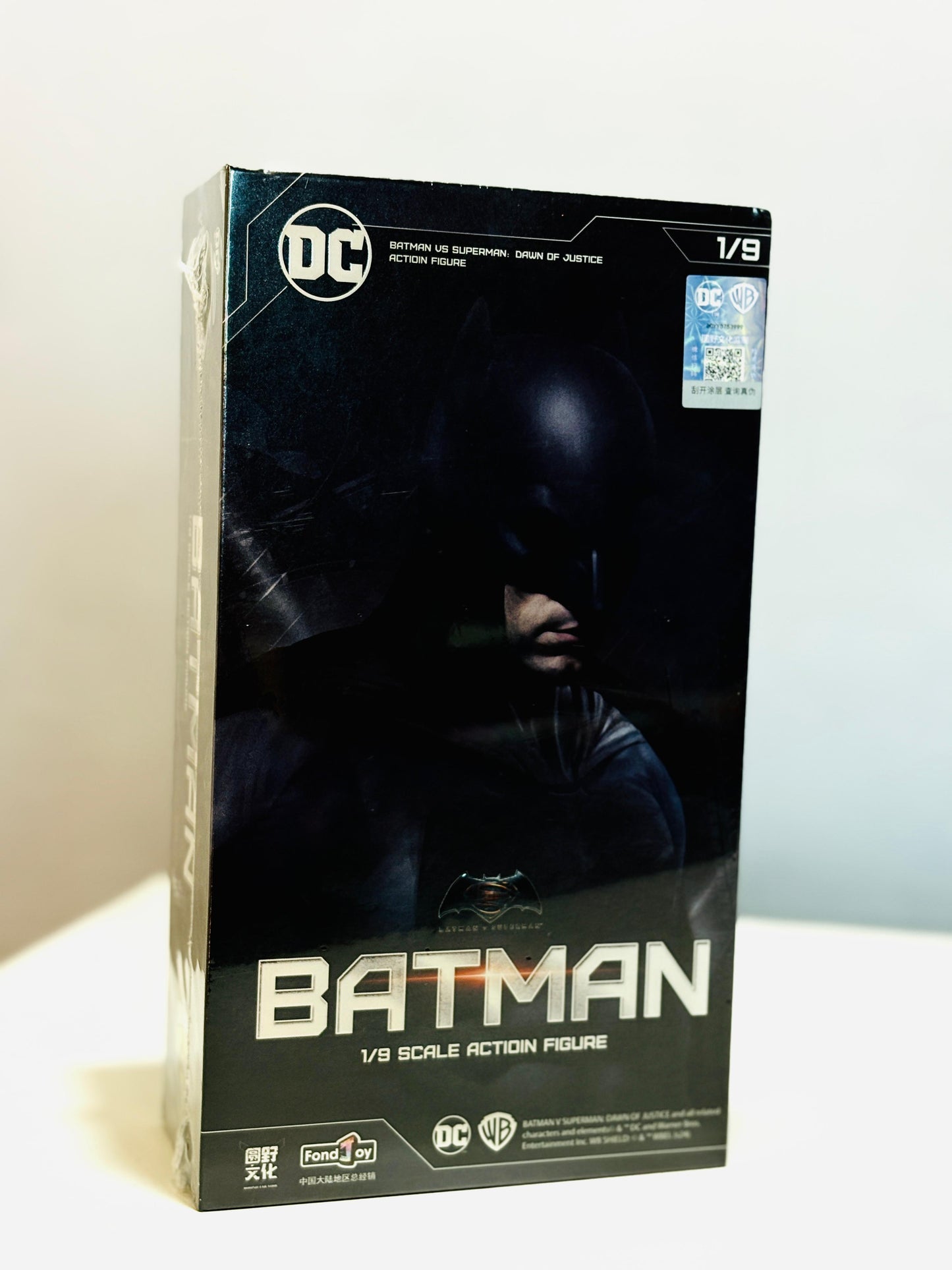 Fondjoy Official Batman  1/9 Scale Figure – Licensed DC Collectible, Sealed Box