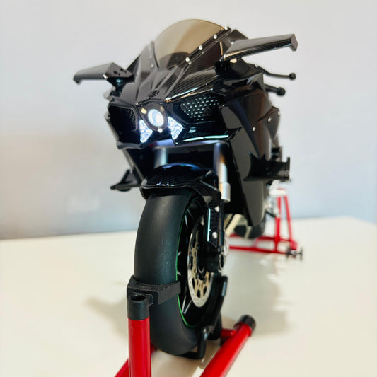 Kawasaki Ninja H2R 1/6 Scale Die-Cast Model Bike – Premium Collectible Superbike Replica