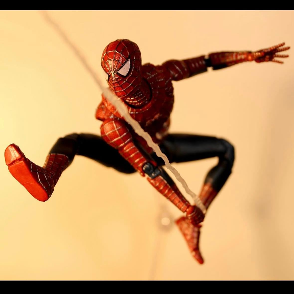 Tobey Maguire Friendly Neighborhood Spider-Man Action Figure – CT Toys Highly Detailed Collectible