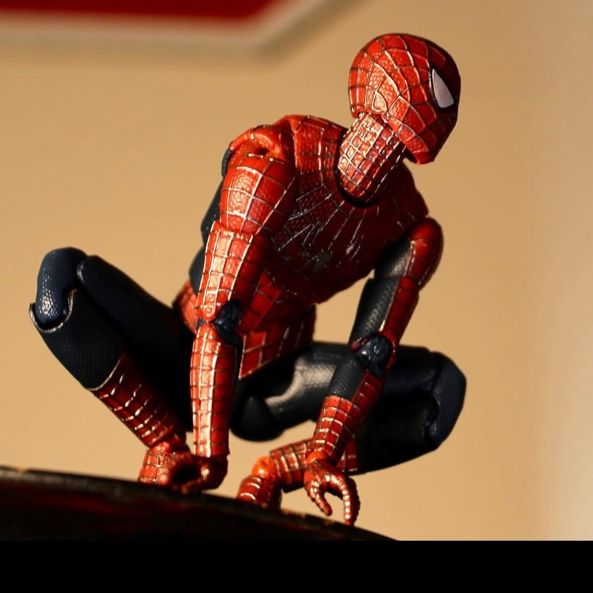 Tobey Maguire Friendly Neighborhood Spider-Man Action Figure – CT Toys Highly Detailed Collectible