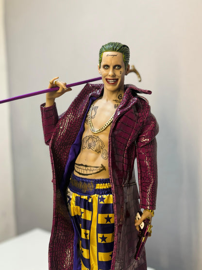 Joker Realistic 40cm Action Figure with Real Clothes – Suicide Squad Joker Collectible Statue | Premium DC Figure India