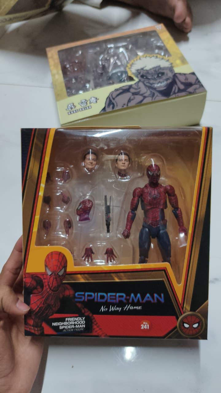 Marvel Spiderman Tobey Maguire 15.5cm MAFEX-Style Action Figure – No Way Home Collectible