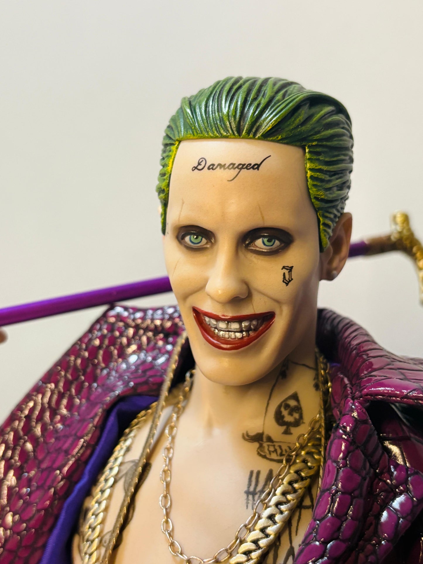 Joker Realistic 40cm Action Figure with Real Clothes – Suicide Squad Joker Collectible Statue | Premium DC Figure India