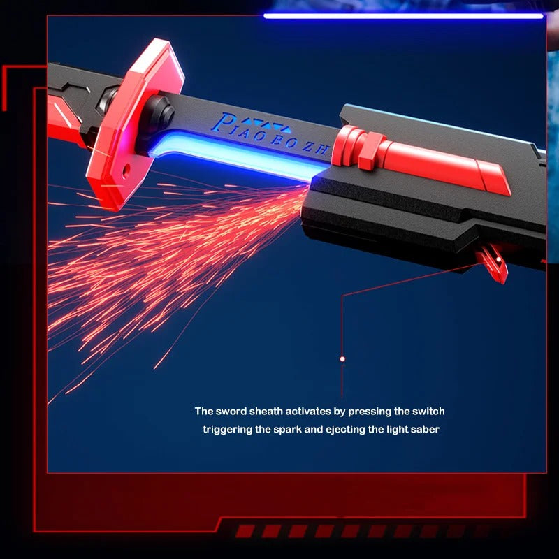 Viral Spark Blade Sword – LED Light-Up Anime Katana | Premium Sparkle Edition