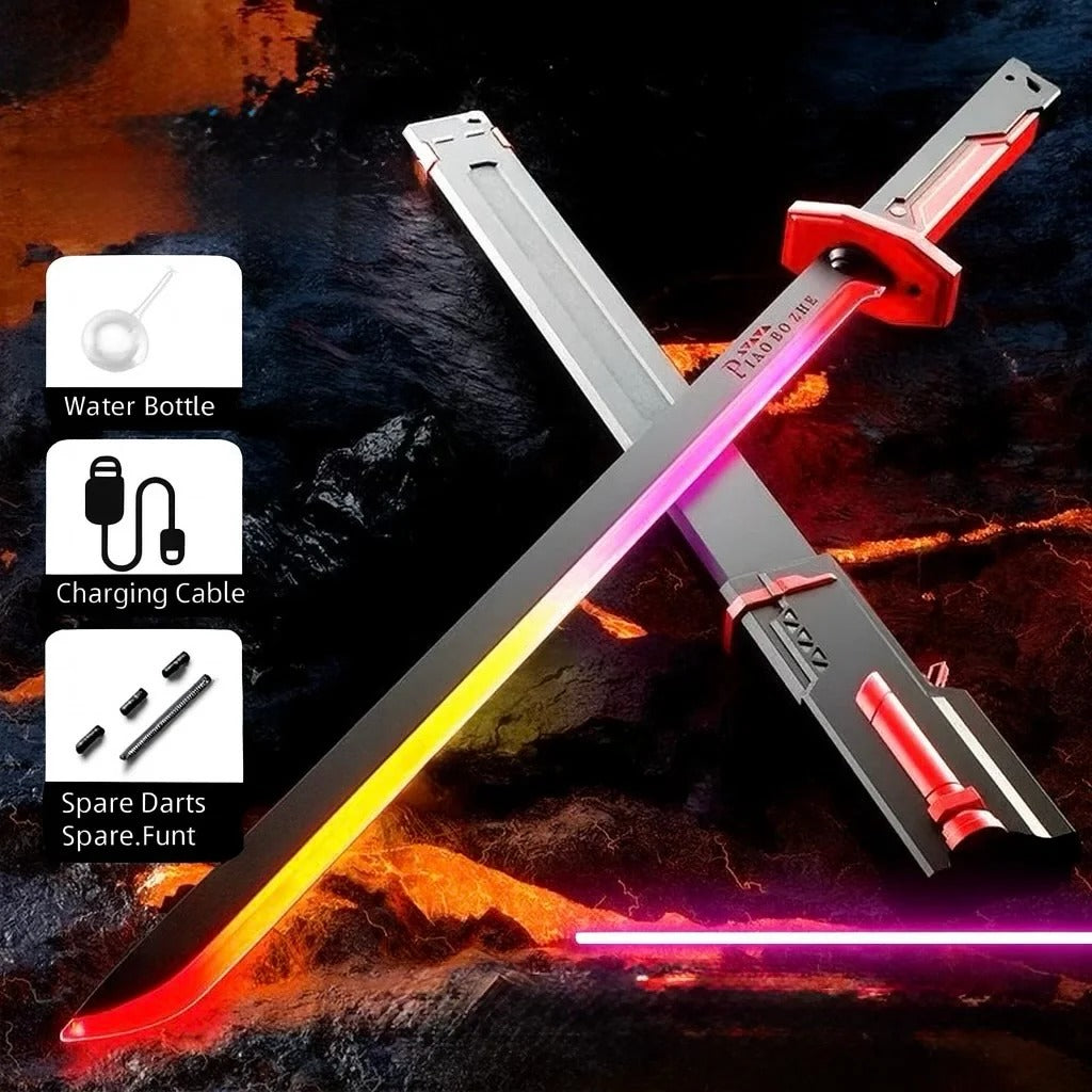 Viral Spark Blade Sword – LED Light-Up Anime Katana | Premium Sparkle Edition