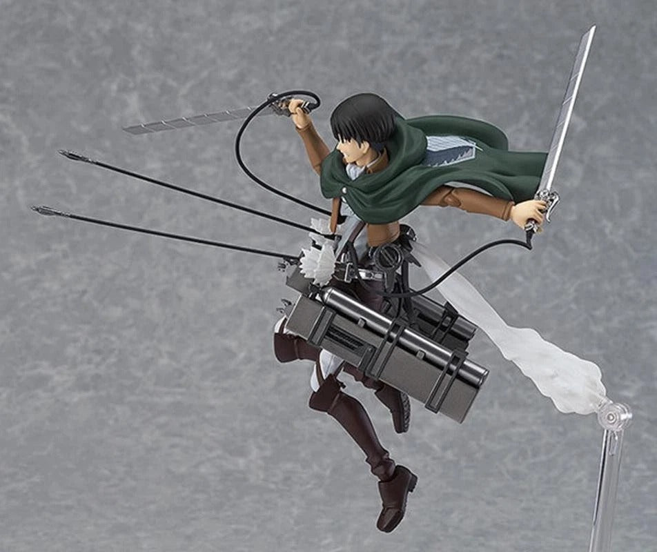 Attack on Titan Levi Ackerman Figma 213 Action Figure (15 cm) | Articulated Collectible