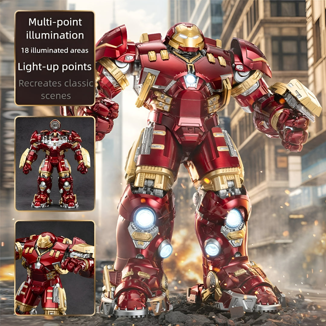 ZD Toys Iron Man MK44 Hulkbuster 1/10 Scale Die-Cast Action Figure – Marvel Avengers Collectible India