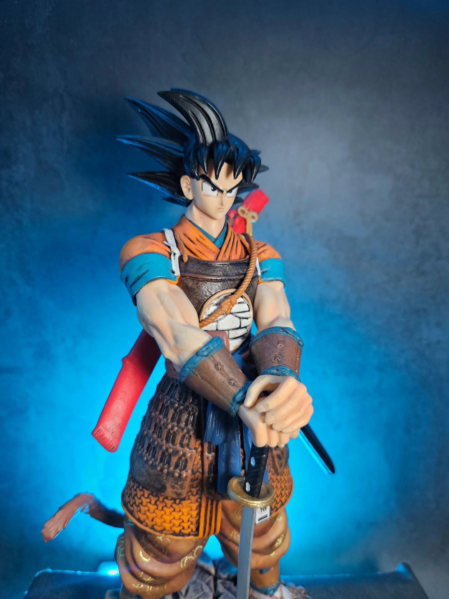 Samurai Goku Figure – Dragon Ball Z Warrior Edition Collectible Statue (28cm)