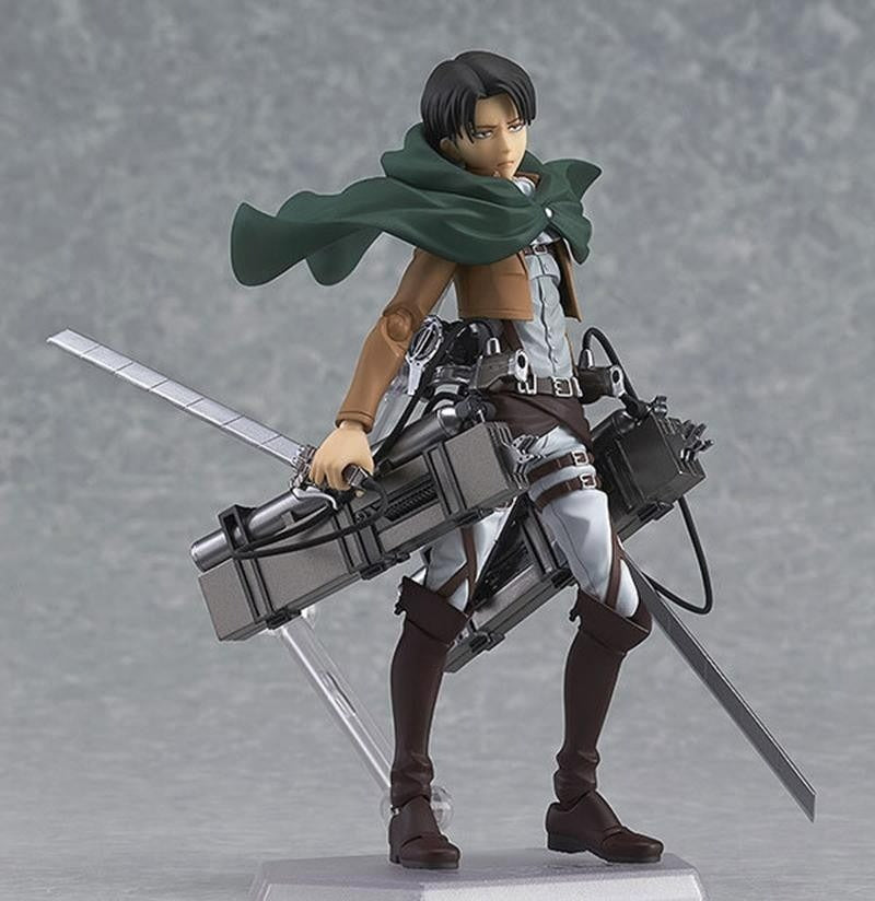 Attack on Titan Levi Ackerman Figma 213 Action Figure (15 cm) | Articulated Collectible