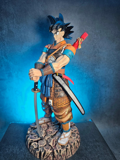 Samurai Goku Figure – Dragon Ball Z Warrior Edition Collectible Statue (28cm)