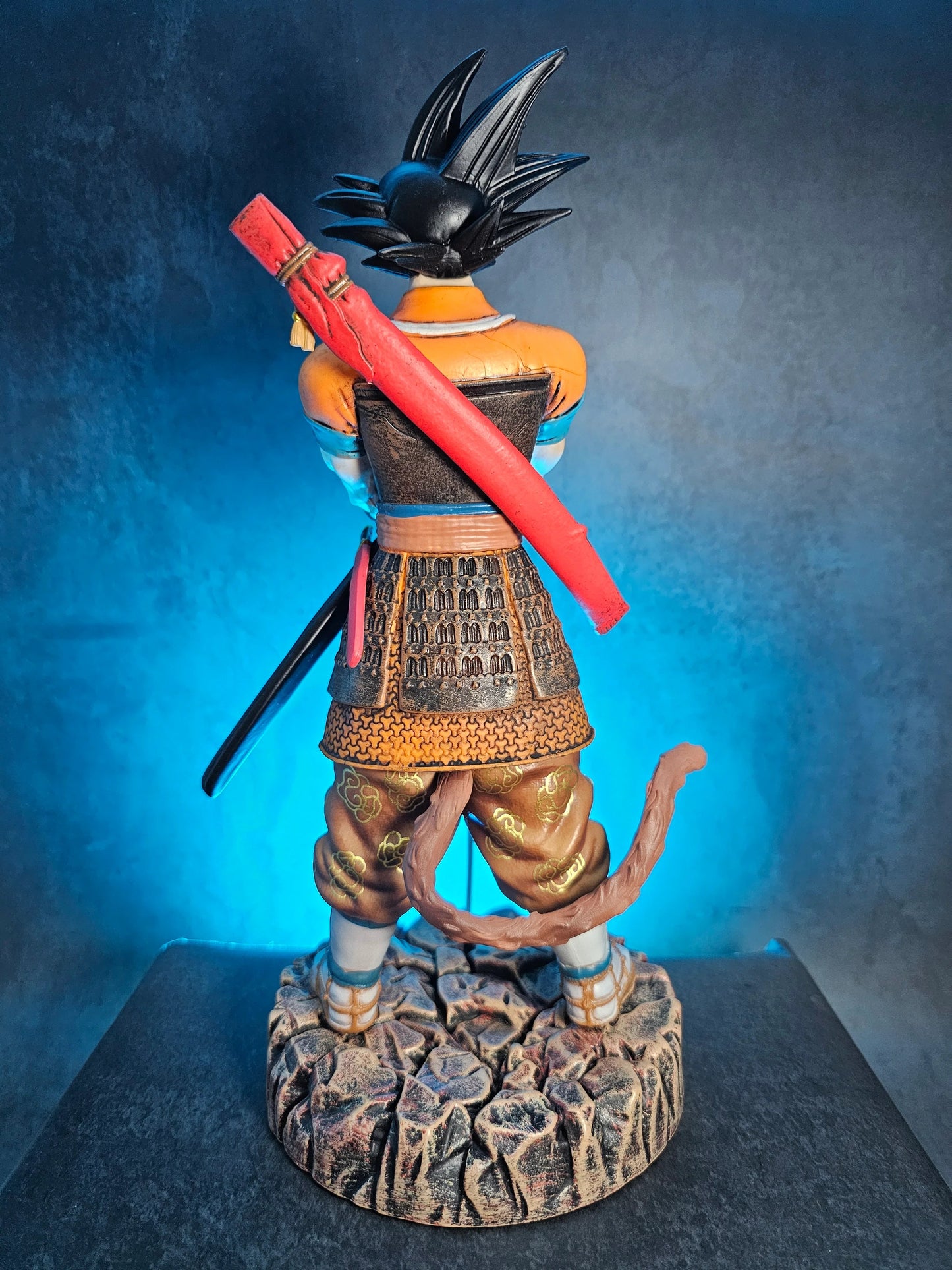 Samurai Goku Figure – Dragon Ball Z Warrior Edition Collectible Statue (28cm)