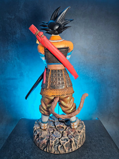 Samurai Goku Figure – Dragon Ball Z Warrior Edition Collectible Statue (28cm)