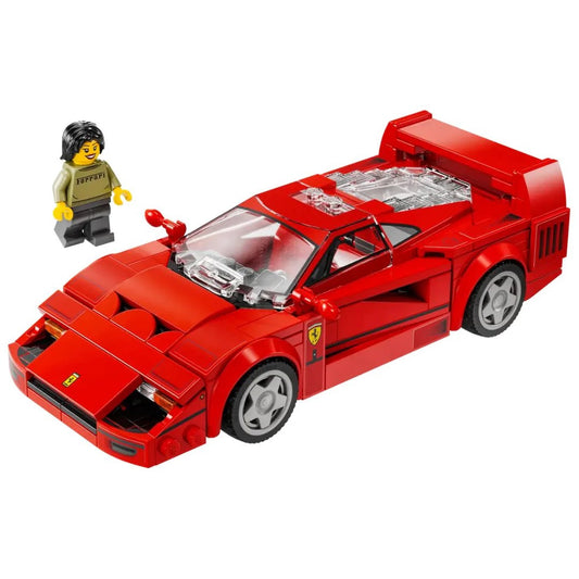 LEGO Speed Champions Ferrari F40 Supercar (76934) – 318-Piece Collectible Toy Car
