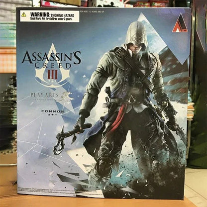 Play Arts Kai Assassin’s Creed III Connor Action Figure (26 cm) | Articulated Collector’s Edition