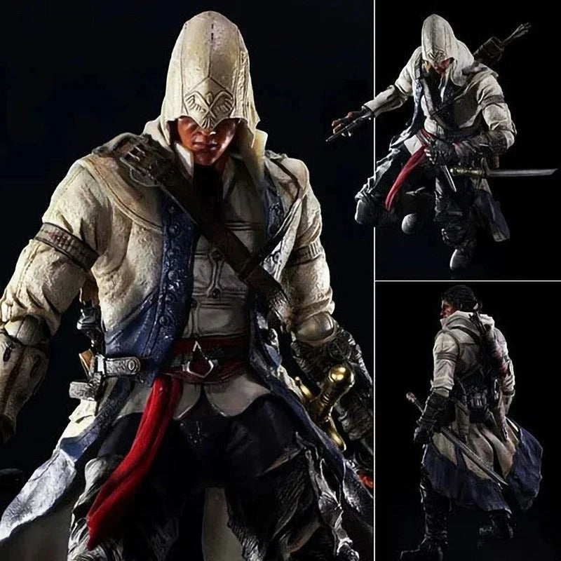 Play Arts Kai Assassin’s Creed III Connor Action Figure (26 cm) | Articulated Collector’s Edition