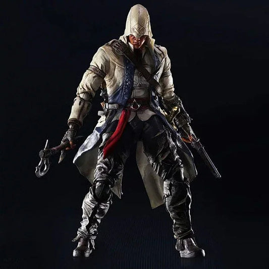 Play Arts Kai Assassin’s Creed III Connor Action Figure (26 cm) | Articulated Collector’s Edition