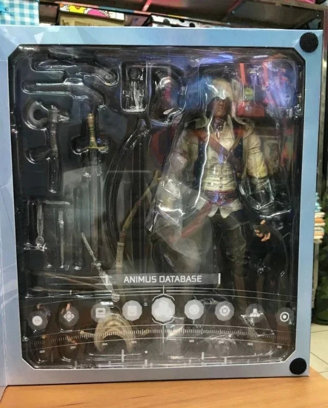 Play Arts Kai Assassin’s Creed III Connor Action Figure (26 cm) | Articulated Collector’s Edition
