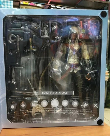 Play Arts Kai Assassin’s Creed III Connor Action Figure (26 cm) | Articulated Collector’s Edition