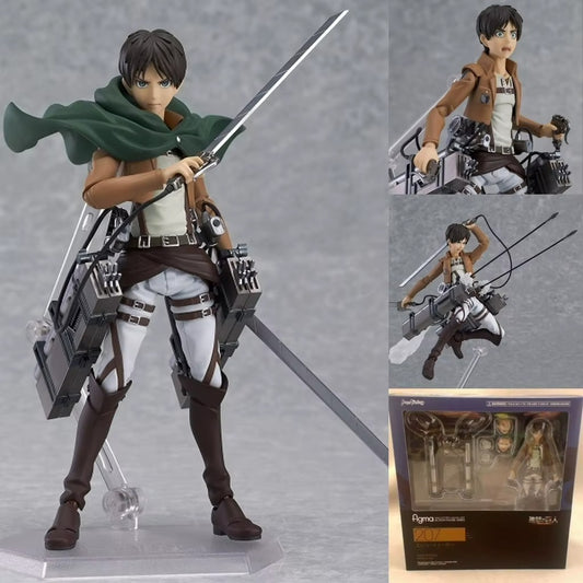 Attack on Titan Eren Yeager Figma 207 Action Figure (15 cm) | Articulated Collectible