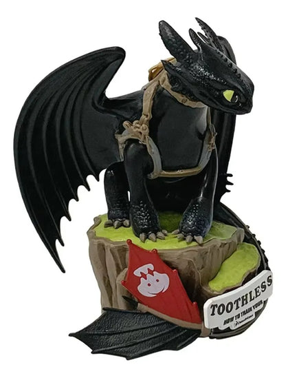 Toothless Dragon Figure 15cm – How to Train Your Dragon Night Fury Collectible