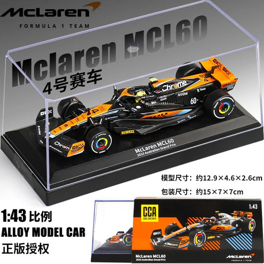 CCA 1:43 McLaren MCL60 #4 – Lando Norris 2023 Australian GP Die-Cast F1 Model Car