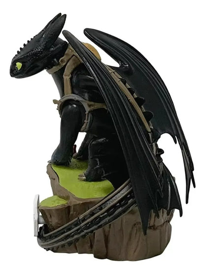 Toothless Dragon Figure 15cm – How to Train Your Dragon Night Fury Collectible