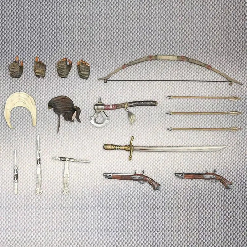 Play Arts Kai Assassin’s Creed III Connor Action Figure (26 cm) | Articulated Collector’s Edition