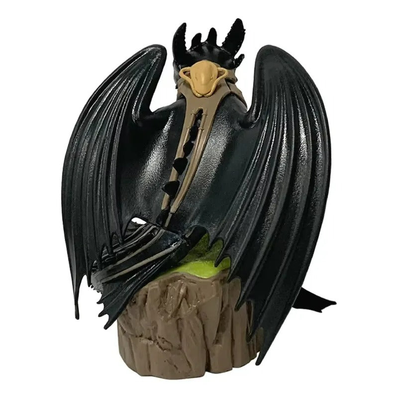 Toothless Dragon Figure 15cm – How to Train Your Dragon Night Fury Collectible