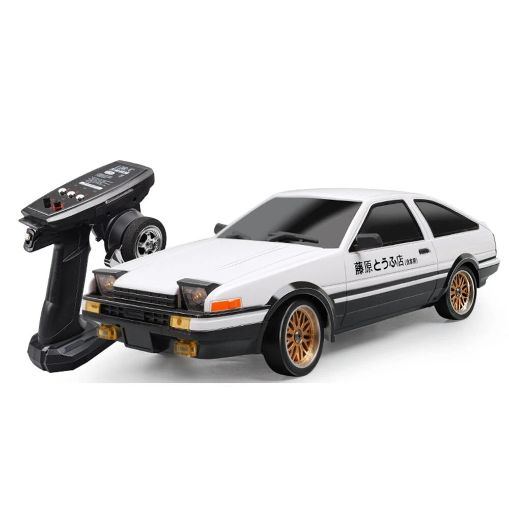 LDRC LD-A86P 1/18 RTR RC Drift Car – RWD, Gyro Stabilized, LED Lights, Full Proportional Control