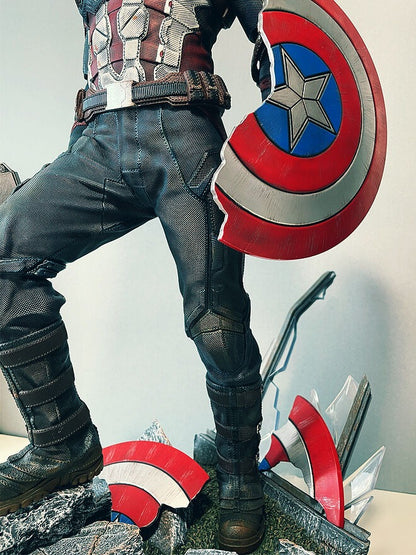 Captain America 40cm Premium Action Figure – Heroic Collectible